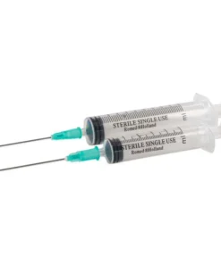Empty syringes